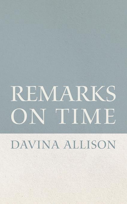 Remarks on Time