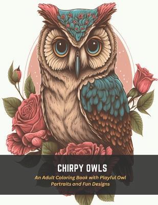 Chirpy Owls: An Adult Coloring Book with Playful Owl Portraits and Fun Designs GN10698