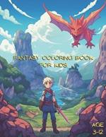 Fantasy Coloring Book For Kids