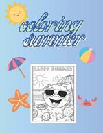 Coloring summer