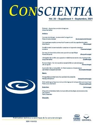 Revue Conscientia: Vol. 25 ? Supplément 1 ? Septembre ? 202 - Nilse Oliveira - cover