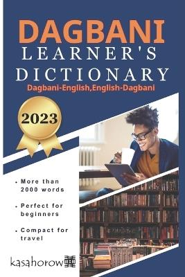 Dagbani Learner's Dictionary: Dagbani-English and English-Dagbani - Kasahorow - cover
