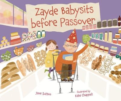 Zayde Babysits before Passover - Jane Sutton - cover