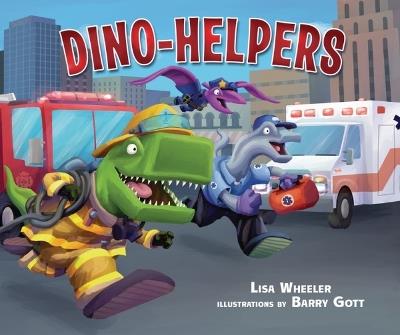 Dino-Helpers - Lisa Wheeler - cover