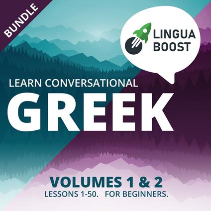 Learn Conversational Greek Volumes 1 & 2 Bundle