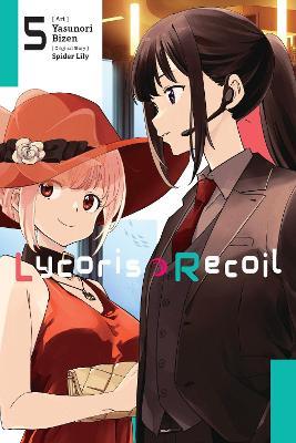 Lycoris Recoil, Vol. 5 (manga) - Kiki Piatkowska,Spider Spider Lily,Yasunori Bizen - cover