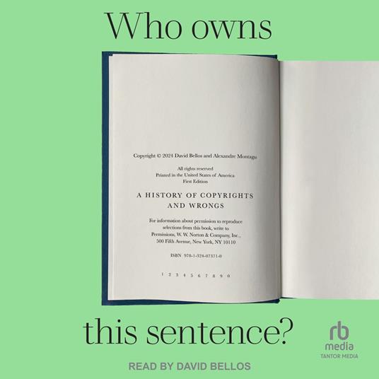 Who Owns This Sentence?