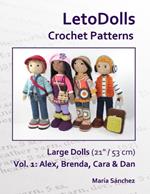 LetoDolls Crochet Patterns Large Dolls (21