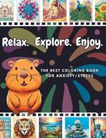 Adult Coloring Book: Stress and Anxiety Relief