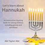 Let's Learn About Hannukah: A rhyming interactive children's book!