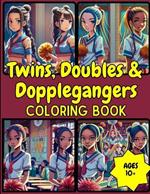 Anime: Twins and Other Doubles: Colored Pencil Coloring Book