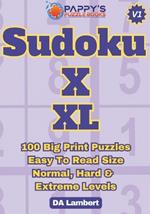Pappy's Sudoku X - XL: Puzzles With Big Print