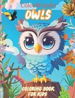 Owl Coloring Book for kids
