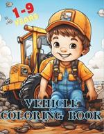 Vehicle coloring book