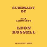 Summary of Bill Janovitz's Leon Russell