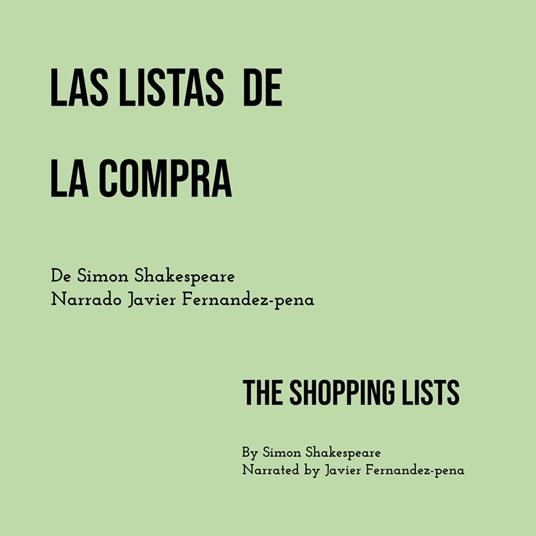 Las listas de la compra