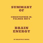 Summary of Christopher M. Palmer MD's Brain Energy
