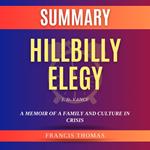 Summary of Hillbilly Elegy by J. D. Vance