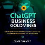 ChatGPT Business Goldmines
