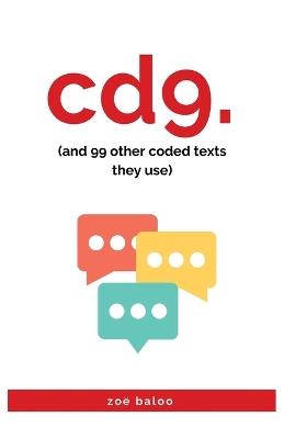 CD9. (and 99 other coded texts they use) - Zoe Baloo - cover