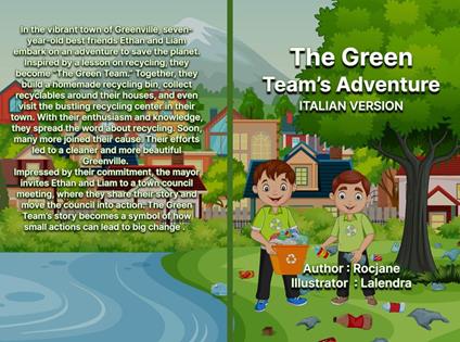 The Green Team's Adventure Italian Version - Jane,Lalen dra - ebook