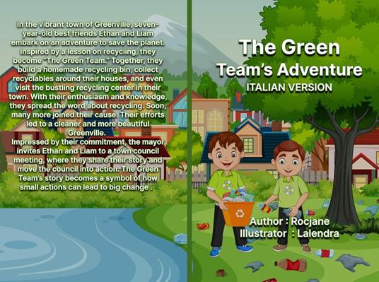 The Green Team's Adventure Italian Version - Jane,Lalen dra - ebook