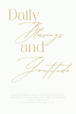 Daily Blessings and Gratitude Journal - Vang - cover