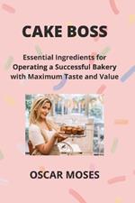 Cake Boss: Essential Ingredients for Operating a Successful Bakery with Maximum Taste and Value