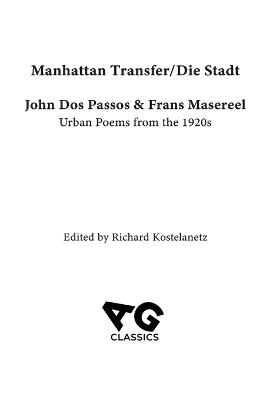 Manhattan Transfer / Die Stadt - John D Passos,Frans Masereel - cover