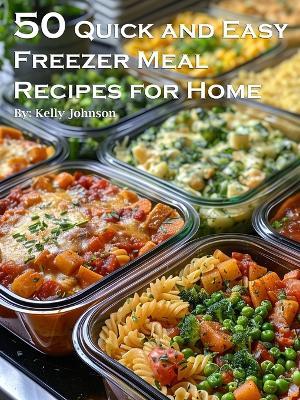 50 Quick and Easy Freezer Meal Recipes for Home - Kelly Johnson - cover