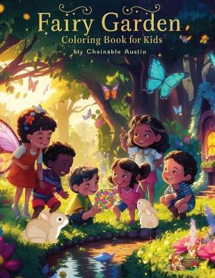 Fairy Garden Coloring Book For Kids - Christabel Austin - cover