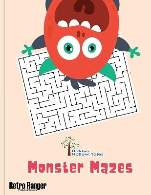 Hidden Hollow Tales Monster Maze Book - cover