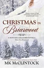 Christmas in Briarwood (Large Print)