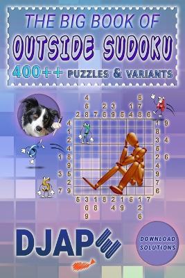 The Big Book of Outside Sudoku: 400++ Puzzles & Variants - Djape - cover