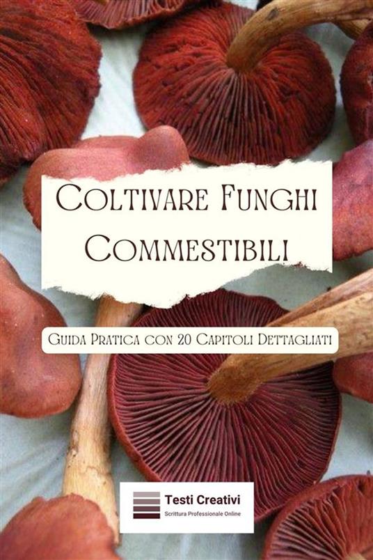 Coltivare Funghi Commestibili - Testi Creativi - ebook