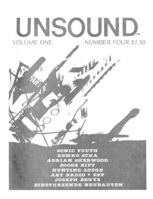 Unsound, Volume 1, #4 - William Davenport - cover