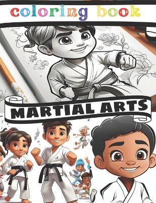 Martial Arts Coloring: Taekwondo-Kung Fu-Judo-karate - Paulo Henrique Silva - cover