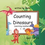 Counting Dinosaurs: Learn to count to 10