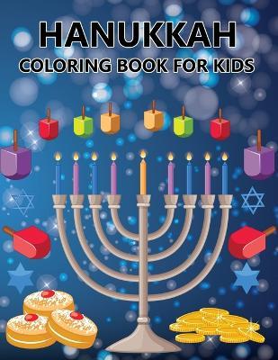 Hanukkah Coloring Book For Kids - Daneil Press - cover
