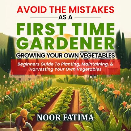 Avoid The Mistakes As A First Time Gardener Growing Your Own Vegetables : Beginners Guide To Planting, Maintaining, & Harvesting Your Own Vegetables