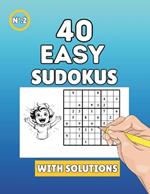 Sudoku for Beginners: 40 Easy Sudokus to Exercise Your Mind