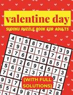 valentine day: Sudoku Puzzle Book for Adults