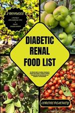Diabetic Renal Food List: The Ultimate Guide to Providing a Roadmap for Diabetic-Renal Patients to Embrace a Delicious, Purposeful Diet that Fuels Well-being and Champions a thriving lifestyle.