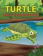 Turtle Adult Coloring Book