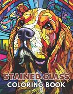 Stained Glass Dog Coloring Book: Beautiful and High-Quality Design To Relax and Enjoy