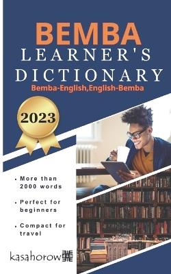 Bemba Learner's Dictionary - Kasahorow - cover
