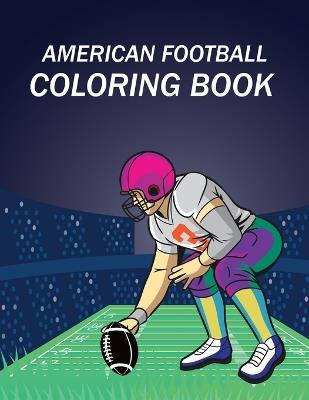 American Football coloring book - Sadhin Press - cover