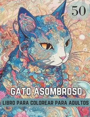 amazing cat coloring book for adults - Danih R - cover