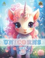 Unicorns 3: Coloring Book for Women