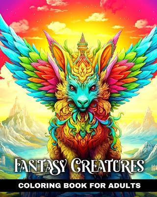 Fantasy Creatures Coloring Book for Adults: Mystical Creatures Coloring Pages - Regina Peay - cover